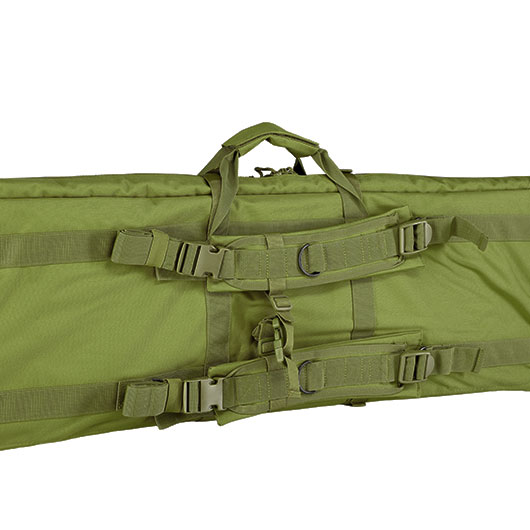 MAX Tactical 121 cm Heavy Duty Deluxe Single Soft Rifle Bag / Gewehr-Futteral f. Gewehr mit Zubehr oliv Bild 10
