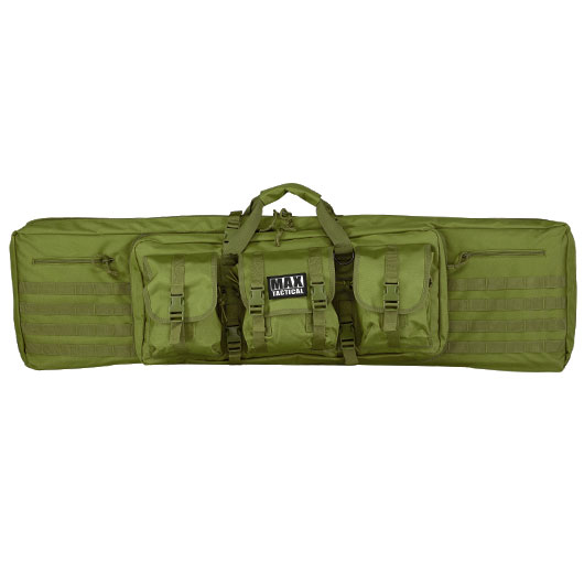 MAX Tactical 121 cm Heavy Duty Deluxe Single Soft Rifle Bag / Gewehr-Futteral f. Gewehr mit Zubehr oliv Bild 2