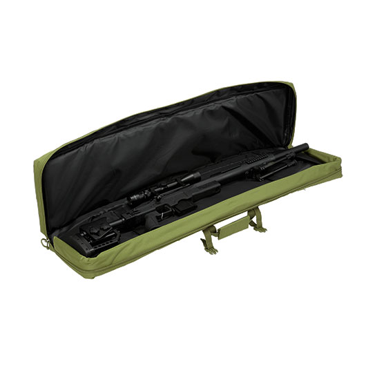 MAX Tactical 121 cm Heavy Duty Deluxe Single Soft Rifle Bag / Gewehr-Futteral f. Gewehr mit Zubehr oliv Bild 4