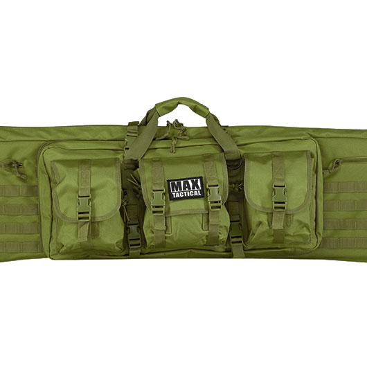MAX Tactical 121 cm Heavy Duty Deluxe Single Soft Rifle Bag / Gewehr-Futteral f. Gewehr mit Zubehr oliv Bild 7
