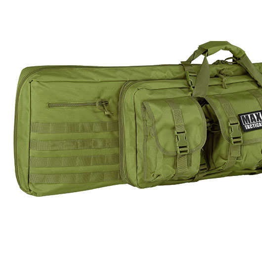 MAX Tactical 121 cm Heavy Duty Deluxe Single Soft Rifle Bag / Gewehr-Futteral f. Gewehr mit Zubehr oliv Bild 8