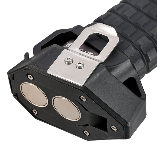 Nebo LED Handscheinwerfer Luxtreme SL50 450 Lumen schwarz mit Magnetfu und 800 m Reichweite inkl. Zubehr Bild 10