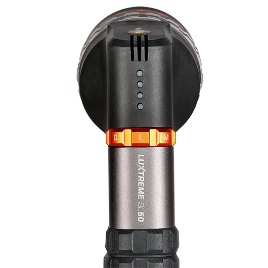 Nebo LED Handscheinwerfer Luxtreme SL50 450 Lumen schwarz mit Magnetfu und 800 m Reichweite inkl. Zubehr Bild 8