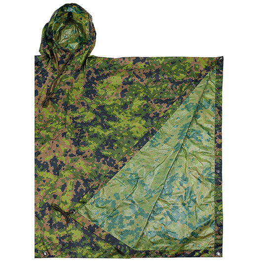MFH Regenponcho Ripstop M05 tarn Bild 1