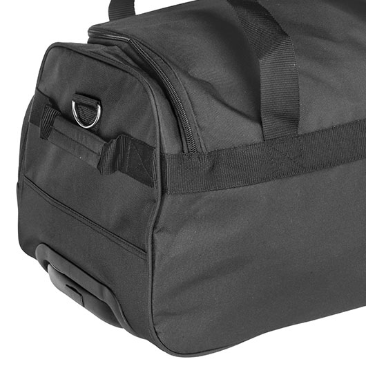Reisetasche Monaco mit Trolley-System 42 Liter schwarz inkl. Tragegurt Bild 4