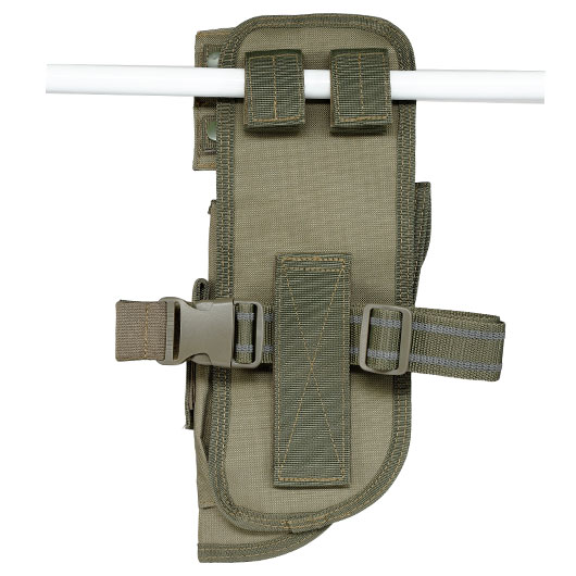 MFH Pistolenbeinholster Tactical oliv mit Bein- und Grtelbefestigung rechts Bild 1