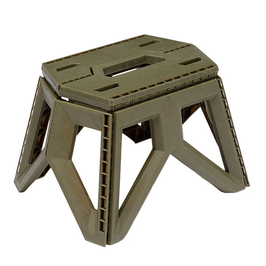 Fosco Outdoor Klapphocker klein oliv