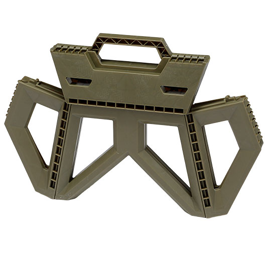 Fosco Outdoor Klapphocker klein oliv Bild 1