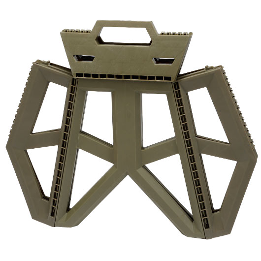 Fosco Outdoor Klapphocker gro oliv Bild 1