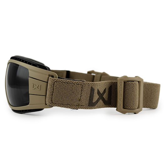 Wiley X Brille Lynx matt tan Glser grau inkl. Wechselglser klar, Brillenetui & Facial Cavity Dichtung Bild 4