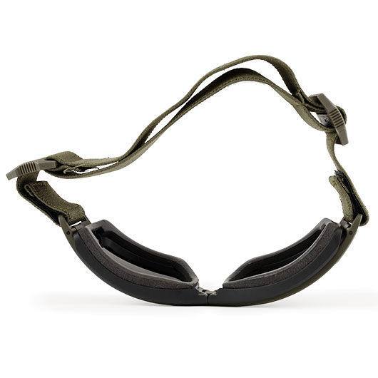 Wiley X Brille Lynx matt oliv Gläser grau inkl. Wechselgläser klar, Brillenetui & Facial Cavity Dichtung Bild 5