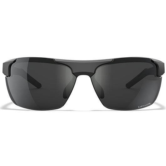 Wiley X Sonnenbrille Prime Captivate mattschwarz Glser grau inkl. Brillenbeutel Bild 1