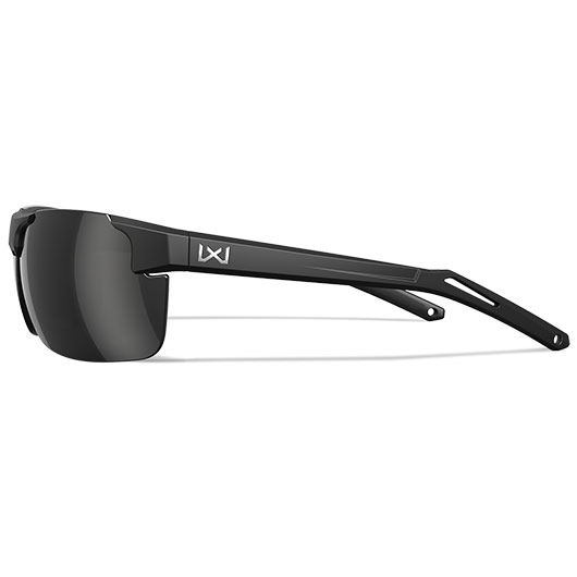 Wiley X Sonnenbrille Prime Captivate mattschwarz Glser schwarz verspiegelt polarisiert inkl. Brillenbeutel Bild 2