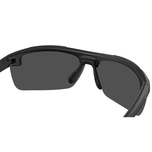 Wiley X Sonnenbrille Prime Captivate mattschwarz Glser schwarz verspiegelt polarisiert inkl. Brillenbeutel Bild 4