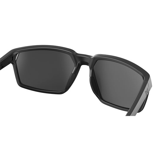 Wiley X Sonnenbrille Sierra Captivate mattschwarz Glser grau inkl. Brillenbeutel & Seitenschutz Bild 4