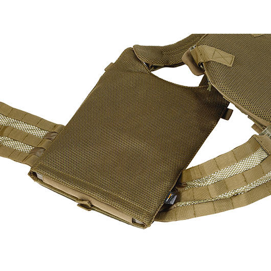 101 INC QR Plate Carrier Lasercut Molle-Plattentrger Weste oliv inkl. Dummy-Platten Bild 5