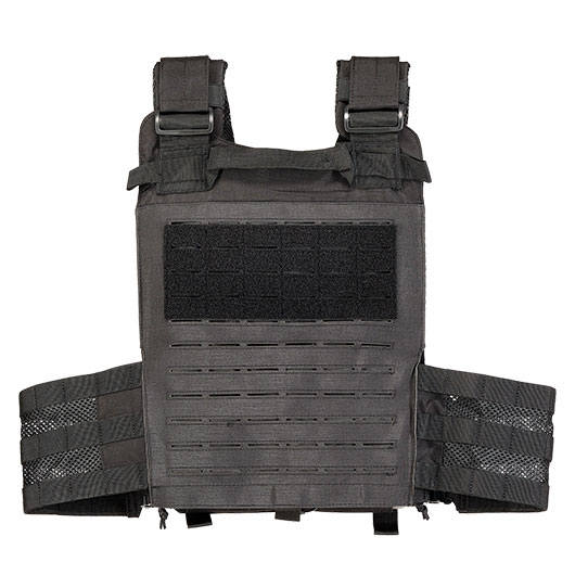 101 INC QR Plate Carrier Lasercut Molle-Plattentrger Weste schwarz inkl. Dummy-Platten Bild 1