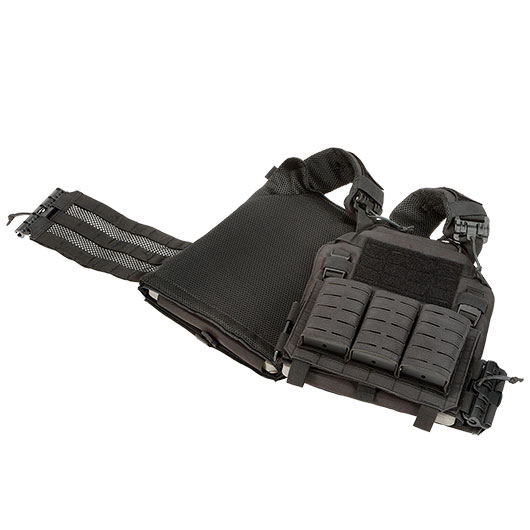 101 INC QR Plate Carrier Lasercut Molle-Plattentrger Weste schwarz inkl. Dummy-Platten Bild 3