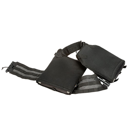 101 INC QR Plate Carrier Lasercut Molle-Plattentrger Weste schwarz inkl. Dummy-Platten Bild 4