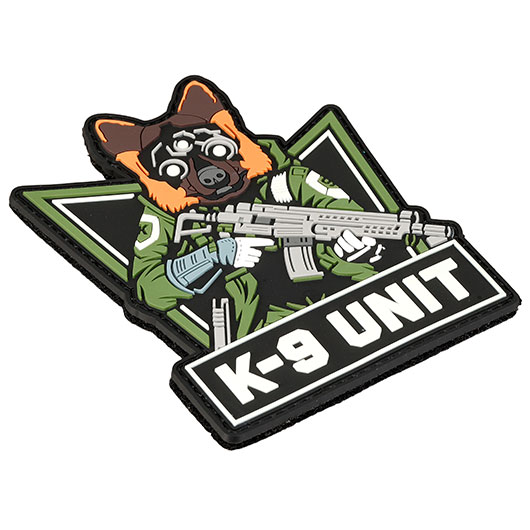 101 INC 3D Rubber Patch mit Klettflche K-9 Unit fullcolor nachleuchtend Bild 1