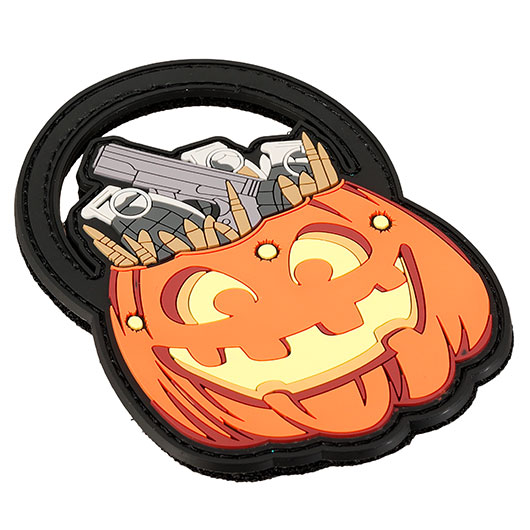 101 INC 3D Rubber Patch mit Klettflche Trick or Treat fullcolor Bild 1