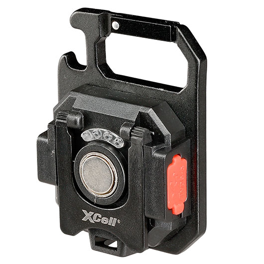 XCell LED Pocketleuchte Work Square 1000 Lumen schwarz inkl. Akku und USB-C Ladekabel Bild 2