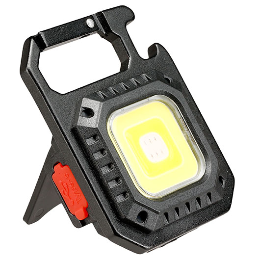 XCell LED Pocketleuchte Work Square 1000 Lumen schwarz inkl. Akku und USB-C Ladekabel Bild 4