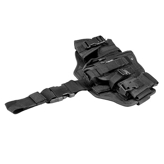 CI Pistolenbeinholster Combat Utility 4011 Gen.2 schwarz mit Bein- und Grtelbefestigung rechts Bild 3
