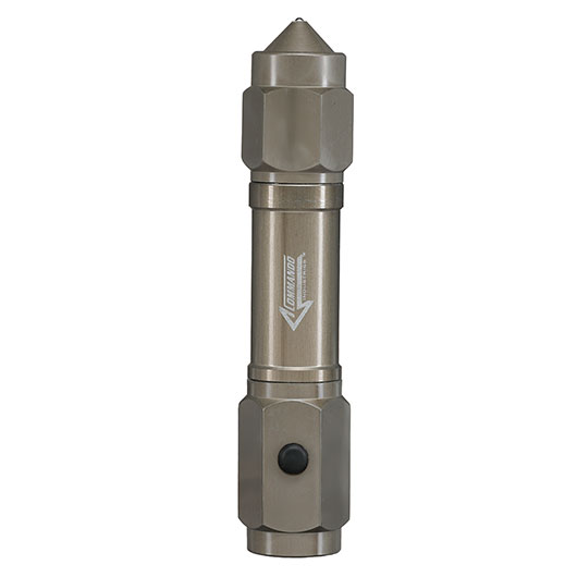 CI LED-Taschenlampe Emergency grau inkl. Glasbrecher & Gurtschneider Bild 1