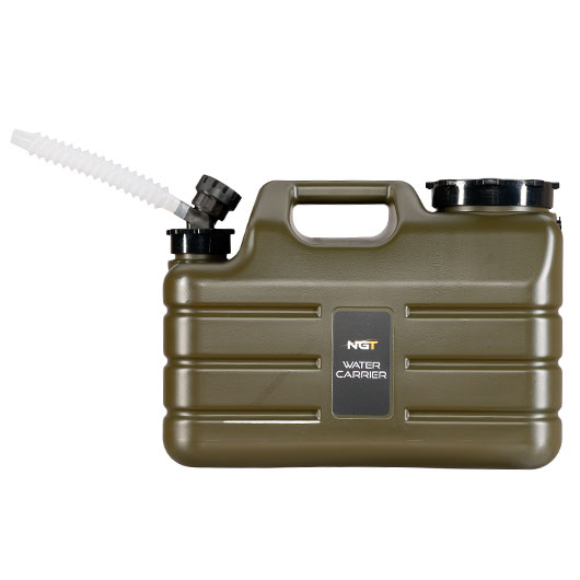 NGT Wasserkanister Heavy Duty 11 Liter oliv inkl. Ausgieer Bild 1