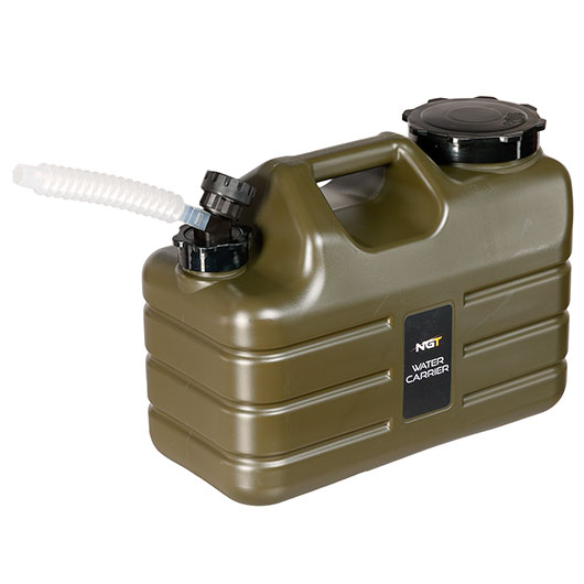 NGT Wasserkanister Heavy Duty 11 Liter oliv inkl. Ausgieer Bild 4