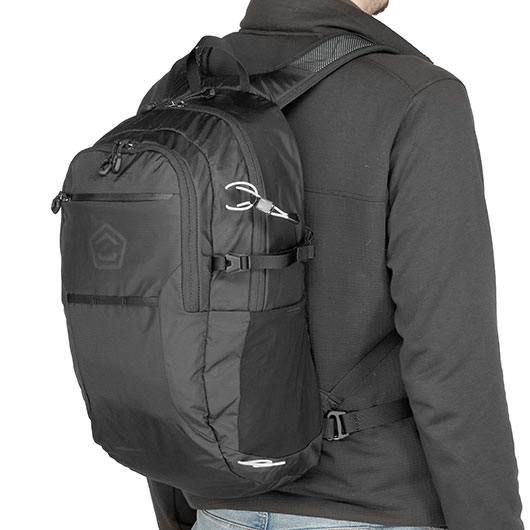 Pentagon Rucksack Minor 20 Liter mit Regenschutz schwarz Bild 5