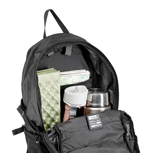 Pentagon Rucksack Minor 20 Liter mit Regenschutz schwarz Bild 9