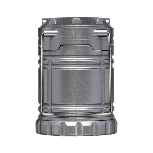 LED-Campinglaterne faltbar grau Bild 1