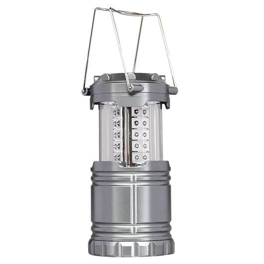 LED-Campinglaterne faltbar grau Bild 6