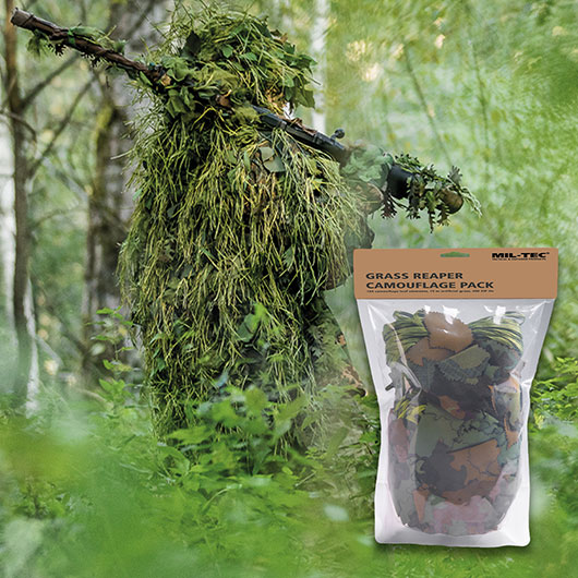 Mil-Tec Tarnset Camouflage Pack Grass Reaper