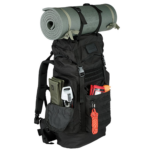 Mil-Tec BW Rucksack Molle Gen. II 65 Liter schwarz Bild 9