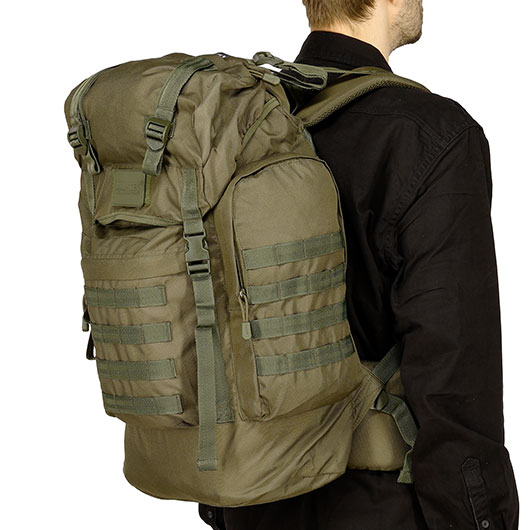 Mil-Tec BW Rucksack Molle Gen. II 65 Liter oliv Bild 5