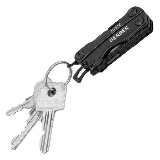 Gerber Multitool Dime schwarz inkl. Schlsselring Bild 1