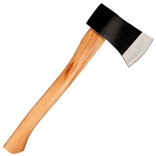 Haller Axt 43 cm Buchenholz inkl. Lederscheide Bild 2