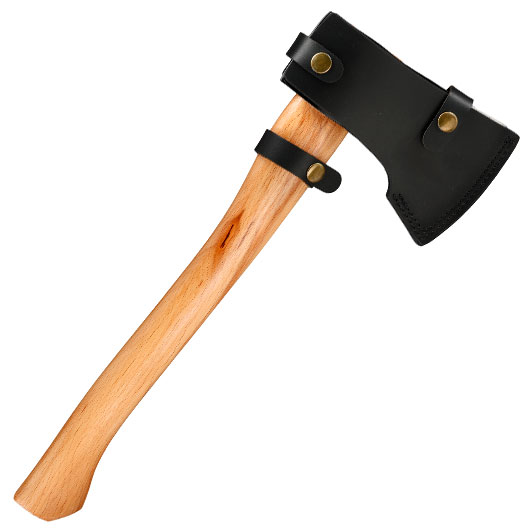 Haller Axt 43 cm Buchenholz inkl. Lederscheide Bild 4