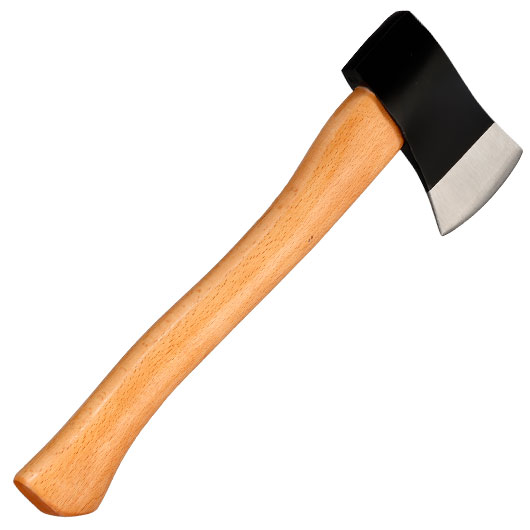 Haller Axt 36 cm Buchenholz inkl. Lederscheide Bild 3