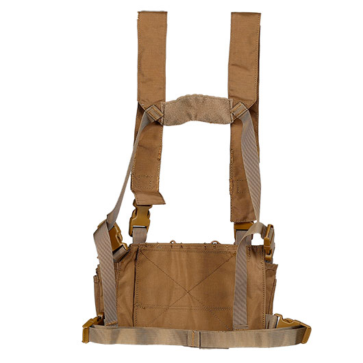 Nuprol PMC Front Panel Tactical Chest Rig verstellbar tan Bild 1