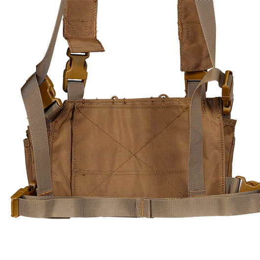 Nuprol PMC Front Panel Tactical Chest Rig verstellbar tan Bild 5