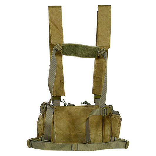 Nuprol PMC Front Panel Tactical Chest Rig verstellbar oliv Bild 1