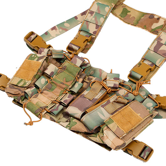 Nuprol PMC Front Panel Tactical Chest Rig verstellbar camo Bild 3
