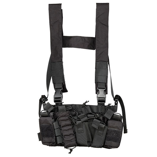 Nuprol PMC Front Panel Tactical Chest Rig verstellbar schwarz
