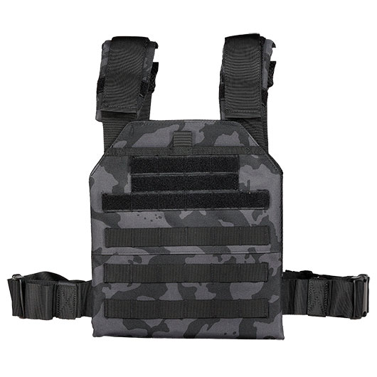 Nuprol PMC Plate Vest Molle Modularweste Black Camo
