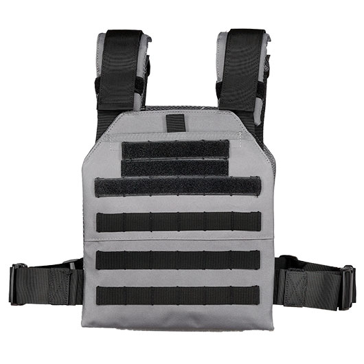 Nuprol PMC Plate Vest Molle Modularweste grau / schwarz