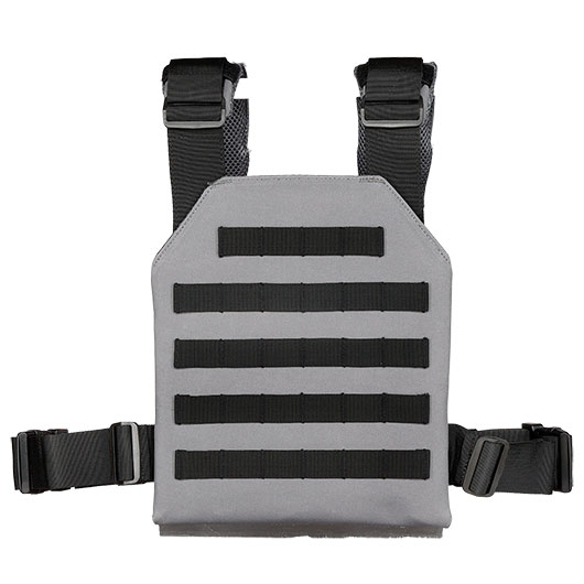 Nuprol PMC Plate Vest Molle Modularweste grau / schwarz Bild 1